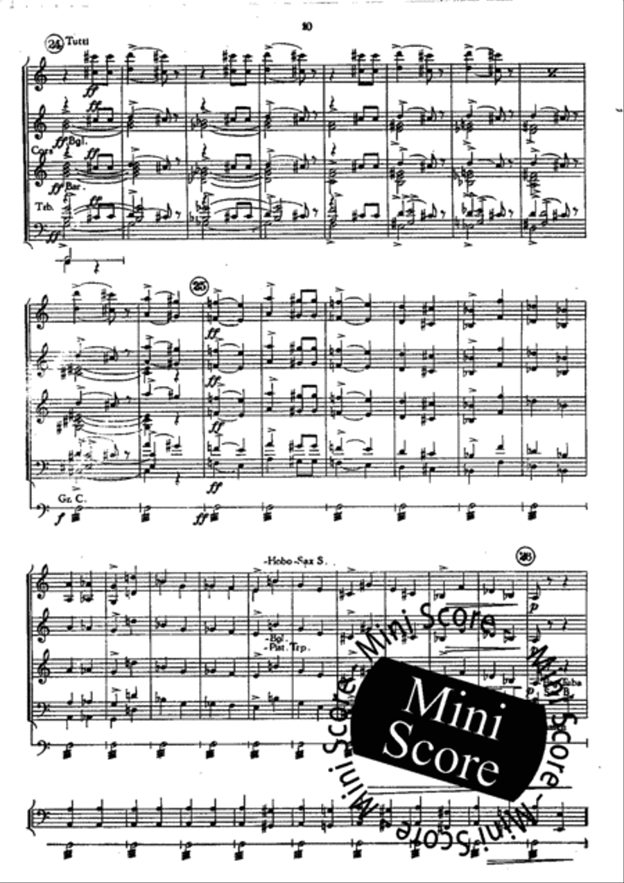 Colas Breugnon Concert Band scores gallery preview page 14