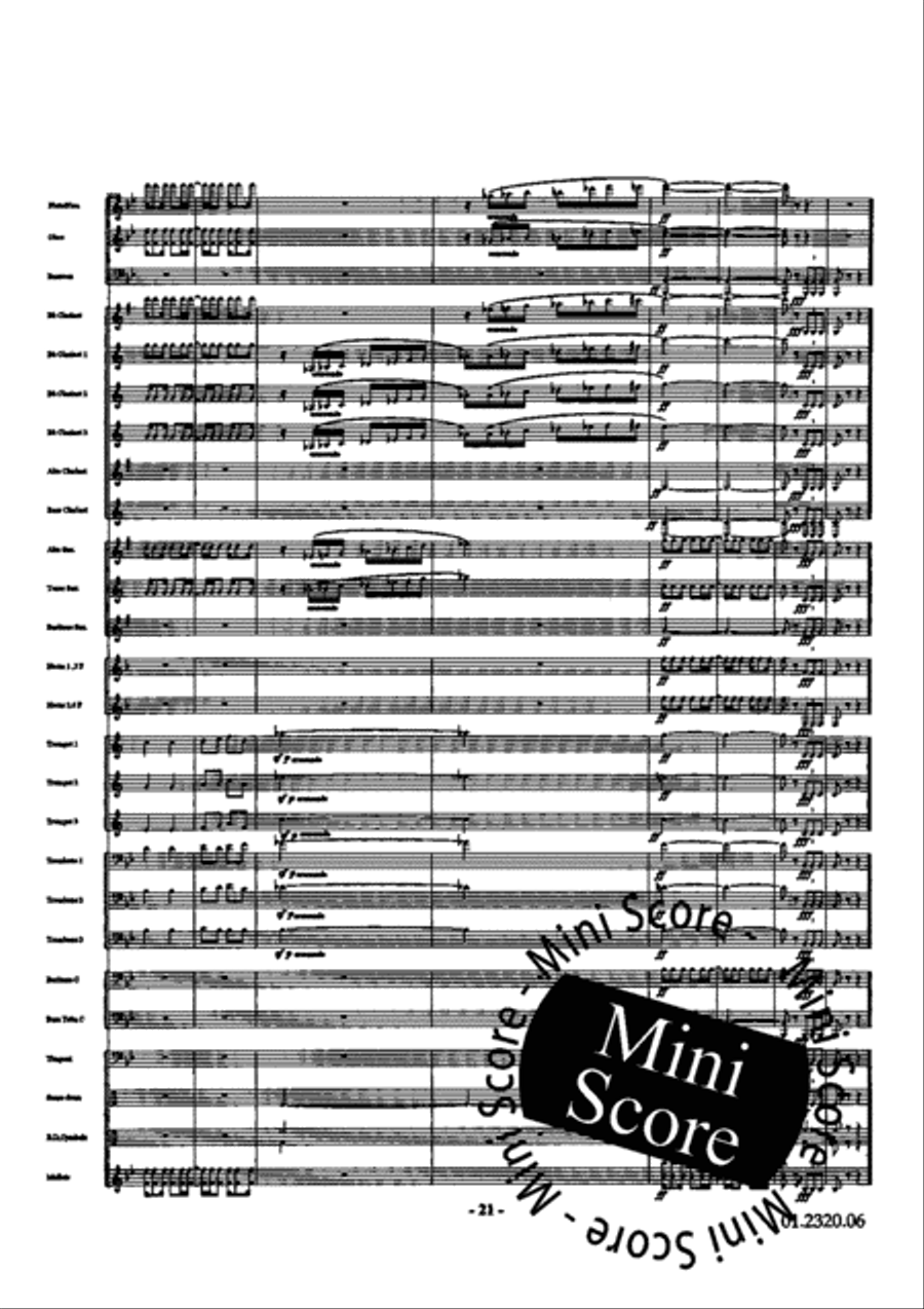 V for Victory Fanfare Band scores gallery preview page 26