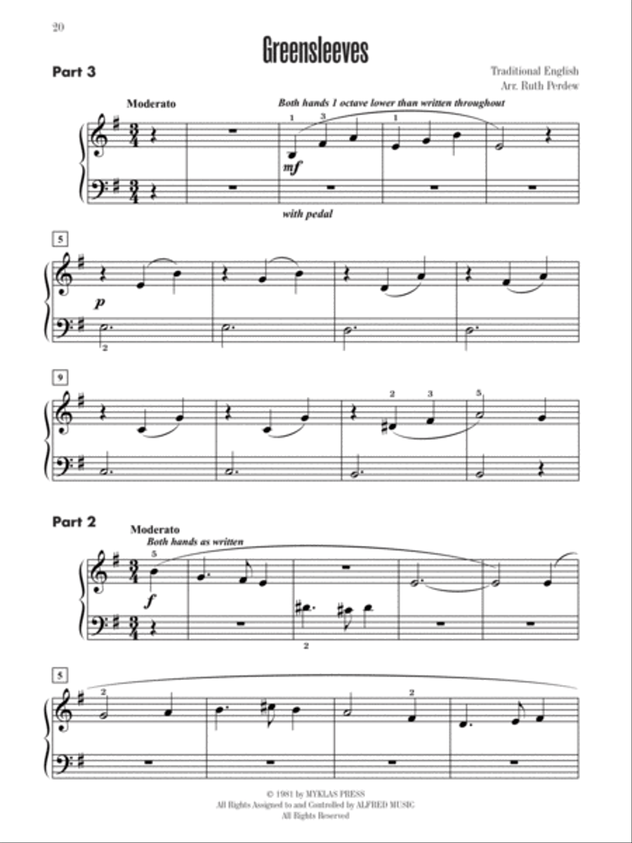 Contest Winners for Three, Book 4 Small Ensemble scores gallery preview page 6