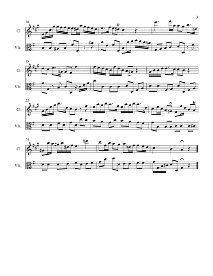 Duet Sonata #6 Movement 1 Andante