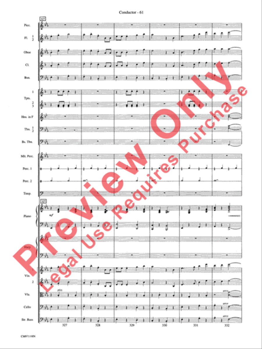 The Wizard of Oz -- Choral Revue Choir scores gallery preview page 62
