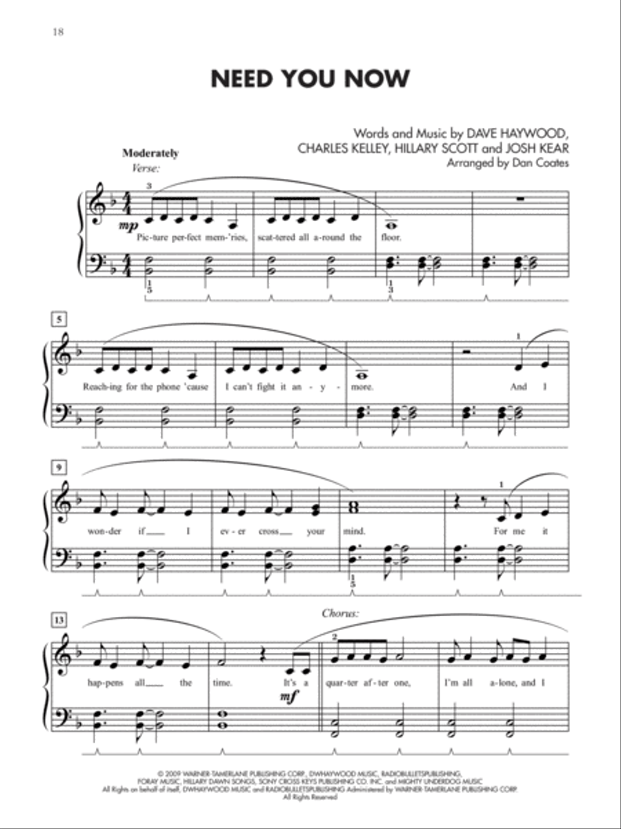 Country Hits for Teens 1-3 (Value Pack) Piano Solo scores gallery preview page 16