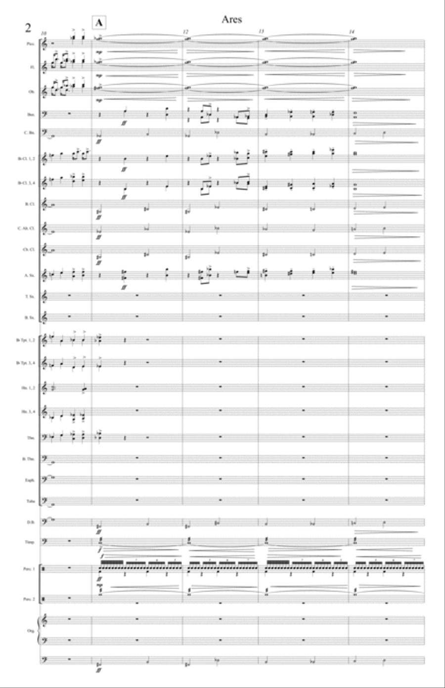 Ares Concert Band scores gallery preview page 6