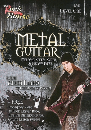 Book cover for Alexi Laiho of Children of Bodom - Metal Guitar