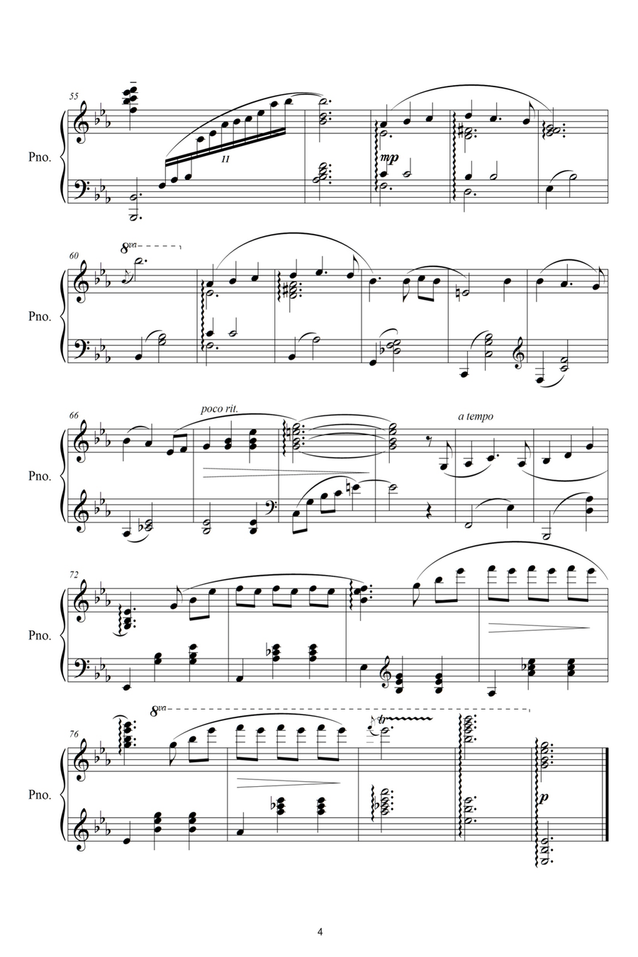 Five Waltzes Five Waltzes Voice scores gallery preview page 4