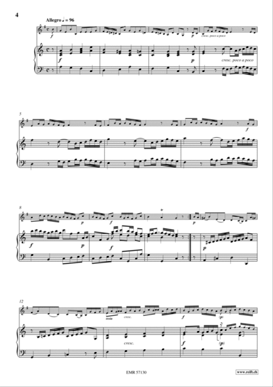 Sonata No. 3 Horn scores gallery preview page 5