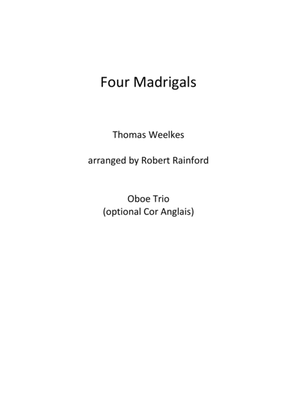 Four Madrigals