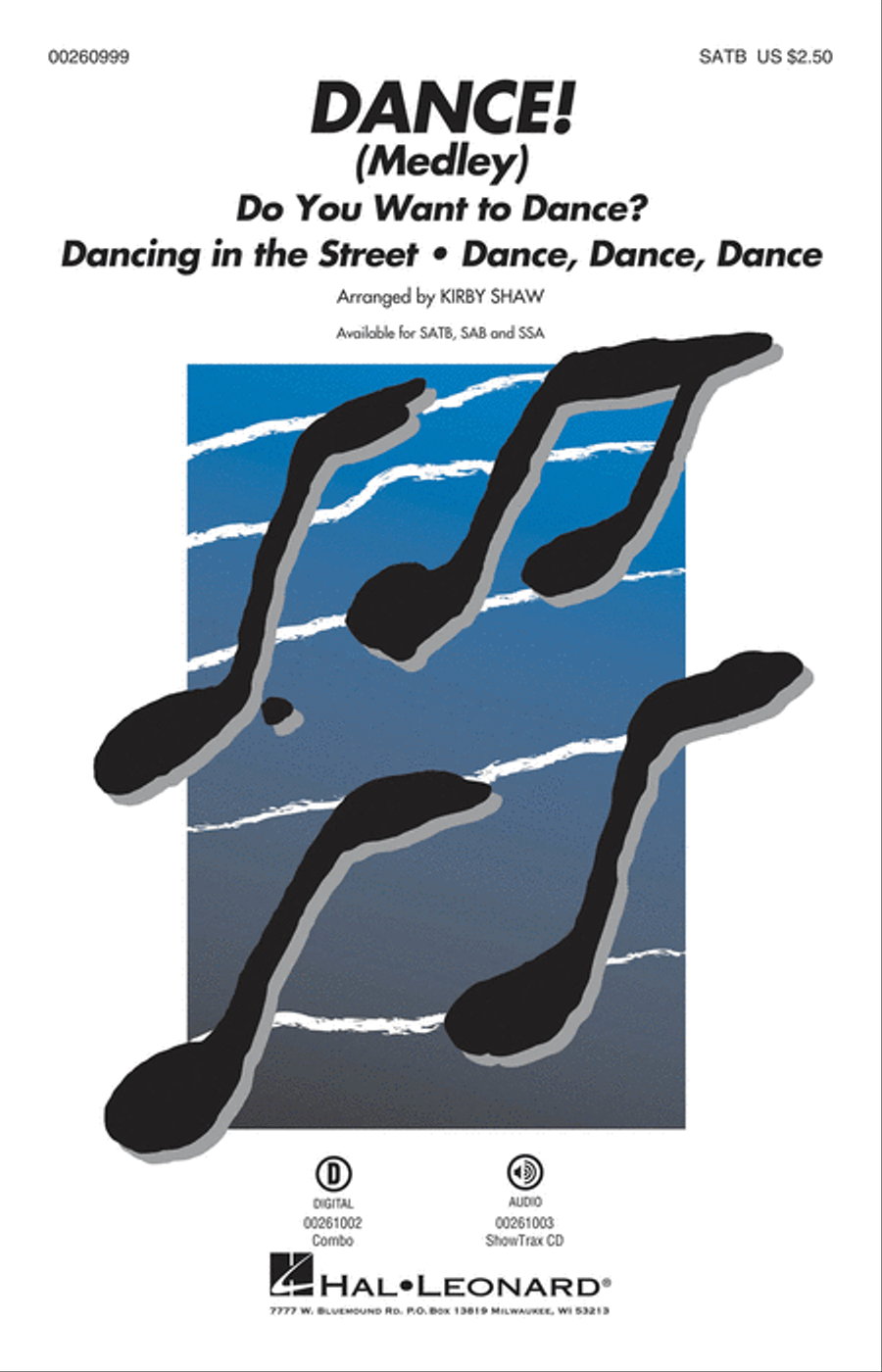 DANCE! 4-Part scores gallery preview page 1