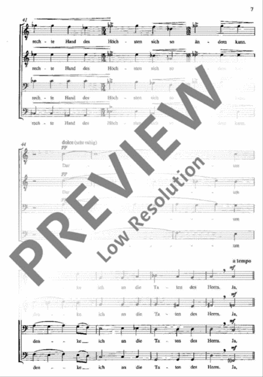 Psalm 77 TTBB scores gallery preview page 7