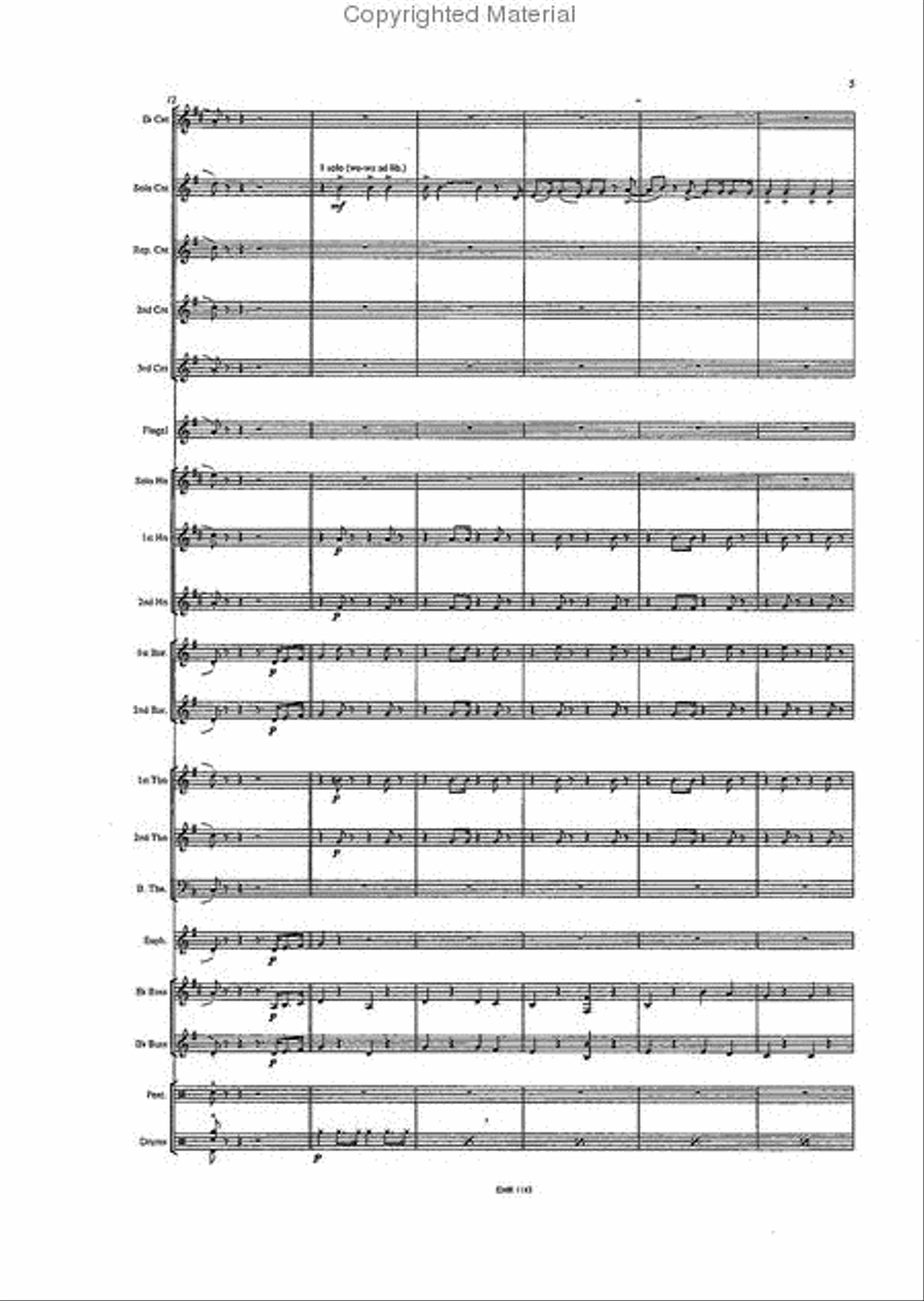Sweet, Sweet Smile Sweet, Sweet Smile Brass Band scores gallery preview page 5