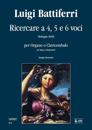 Book cover for Four-, Five- and Six-part Ricercares (Bologna 1669) for Organ or Harpsichord