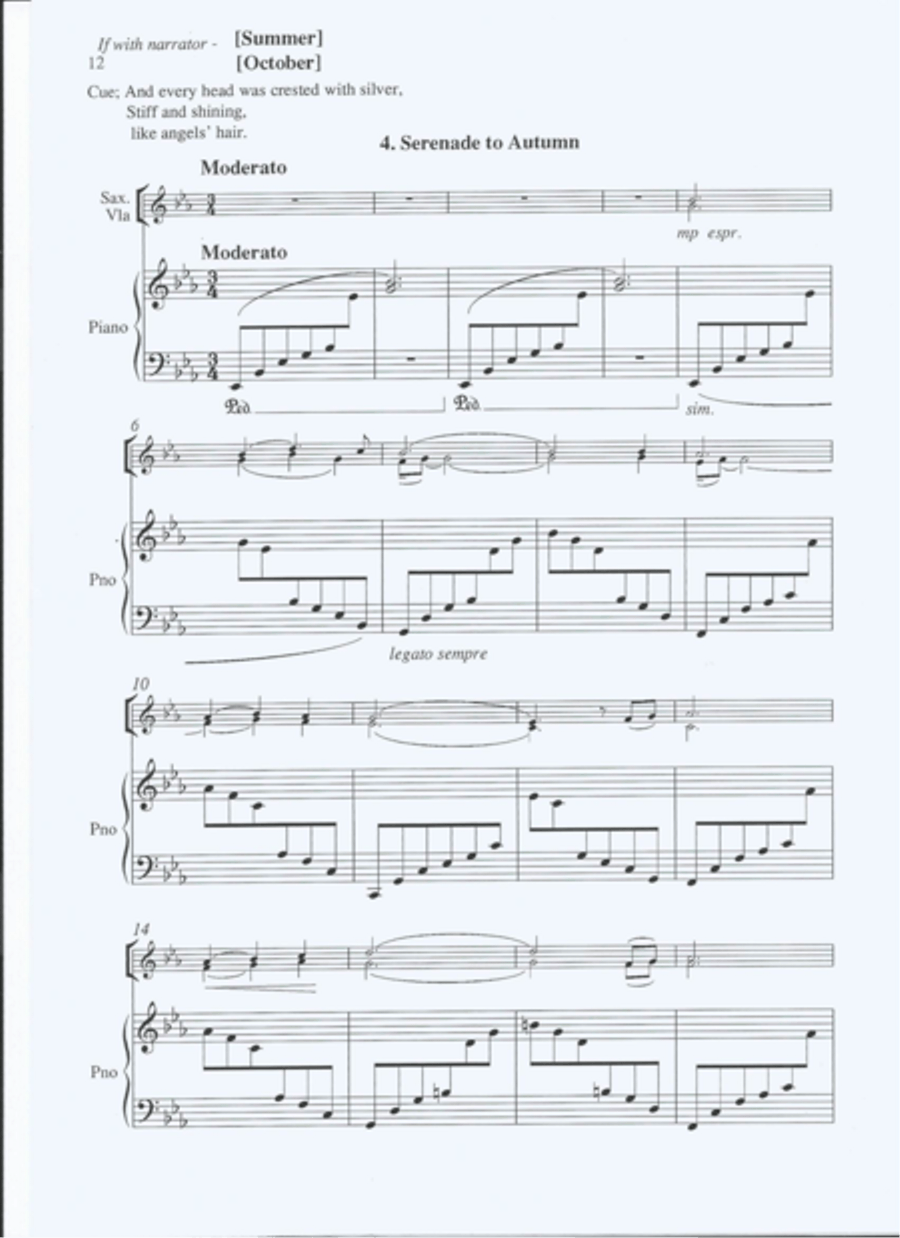 The Turning Seasons Soprano Saxophone scores gallery preview page 7