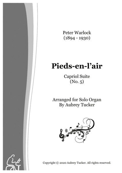 Organ: Pieds-en-l'air (Capriol Suite, No. 5) - Peter Warlock image number null