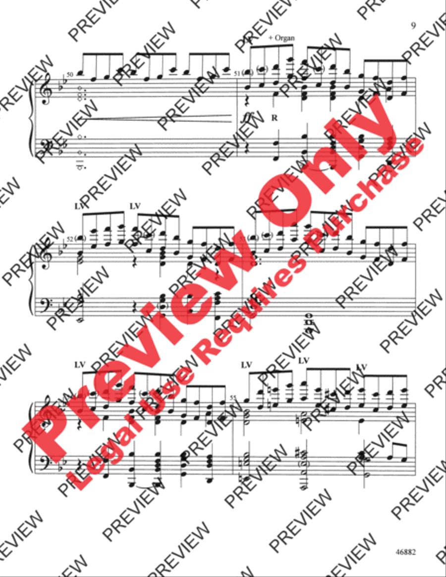 All Praise and Glory All Praise and Glory Handbell Choir scores gallery preview page 9