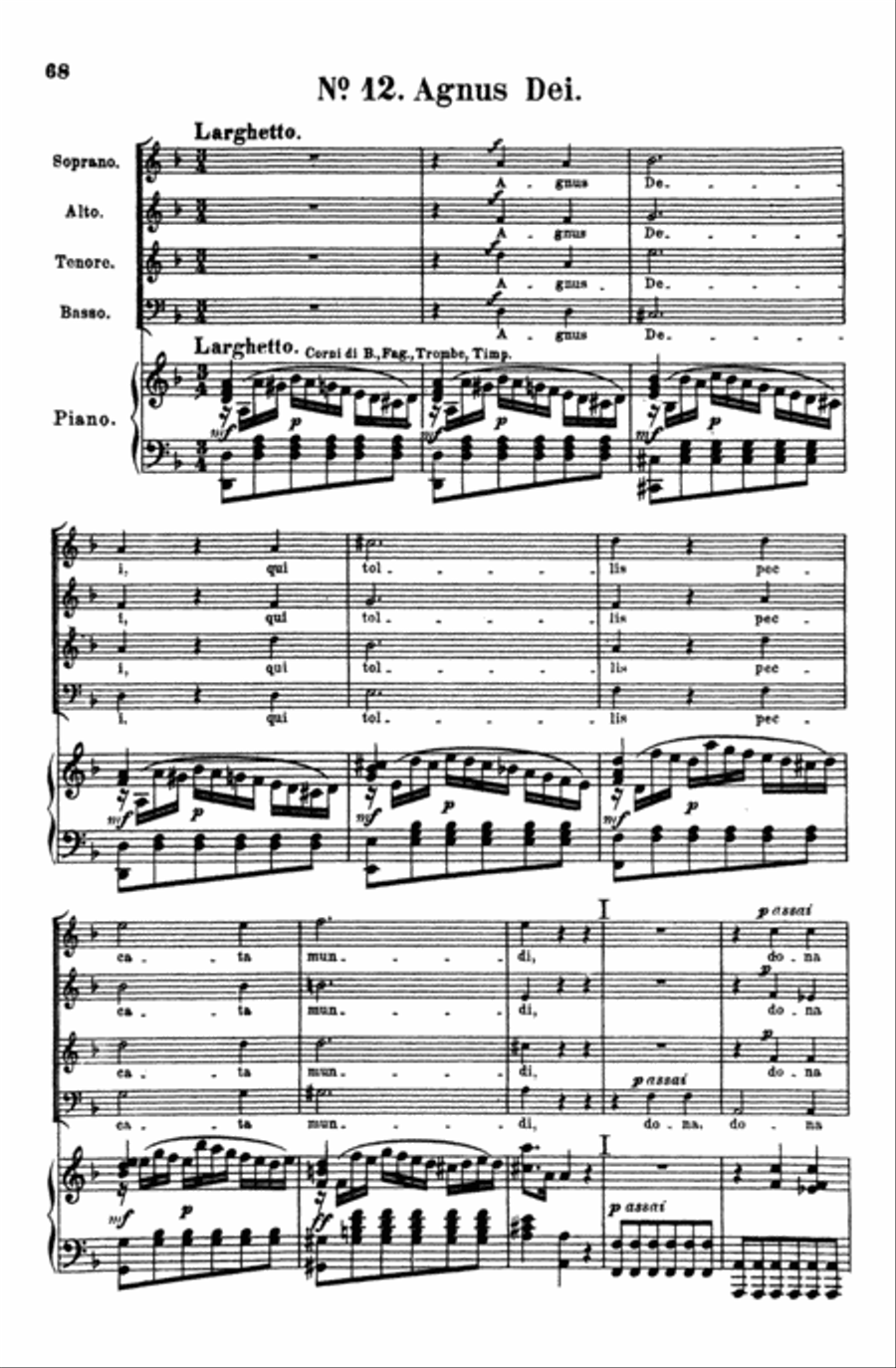 Requiem Mass, K. 626 4-Part scores gallery preview page 4