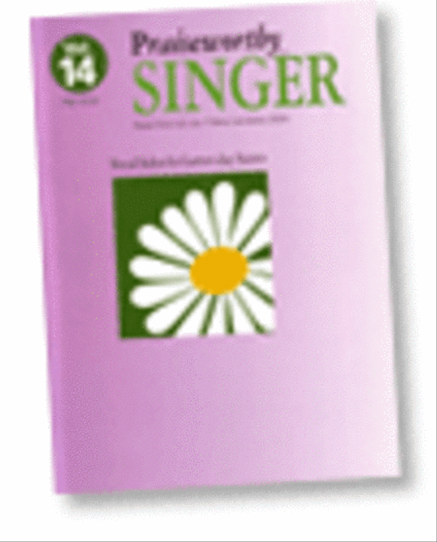 Praiseworthy Singer - Vol. 14 (Break Forth Into Joy) image number null
