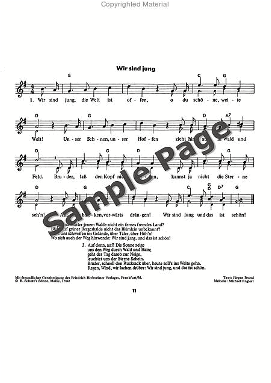 Es tonen die Lieder Recorder scores gallery preview page 12