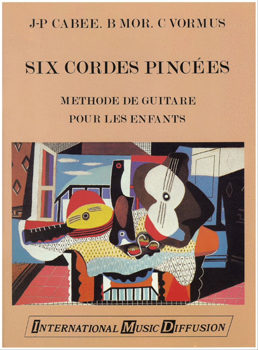 Six Cordes Pincees Guitar scores gallery preview page 1