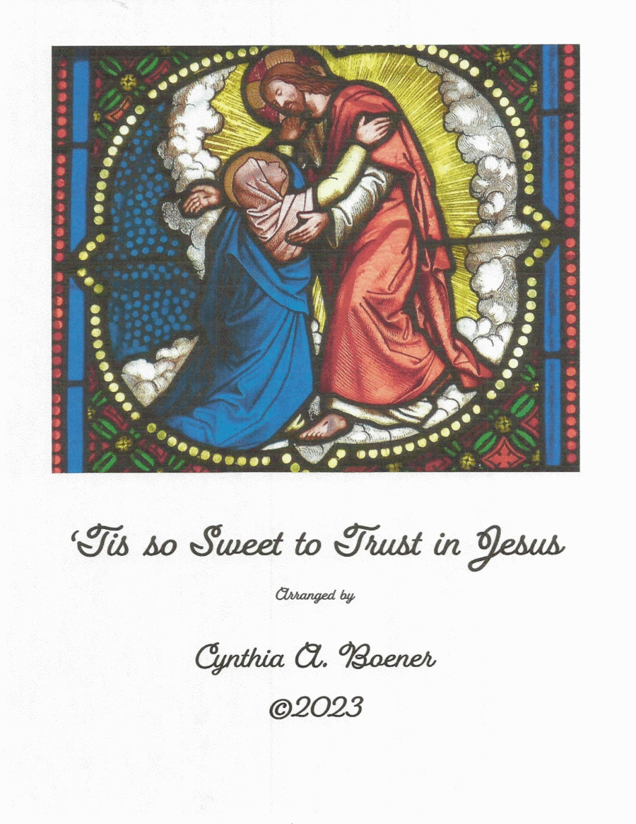 Book cover for 'Tis so Sweet to Trust in Jesus