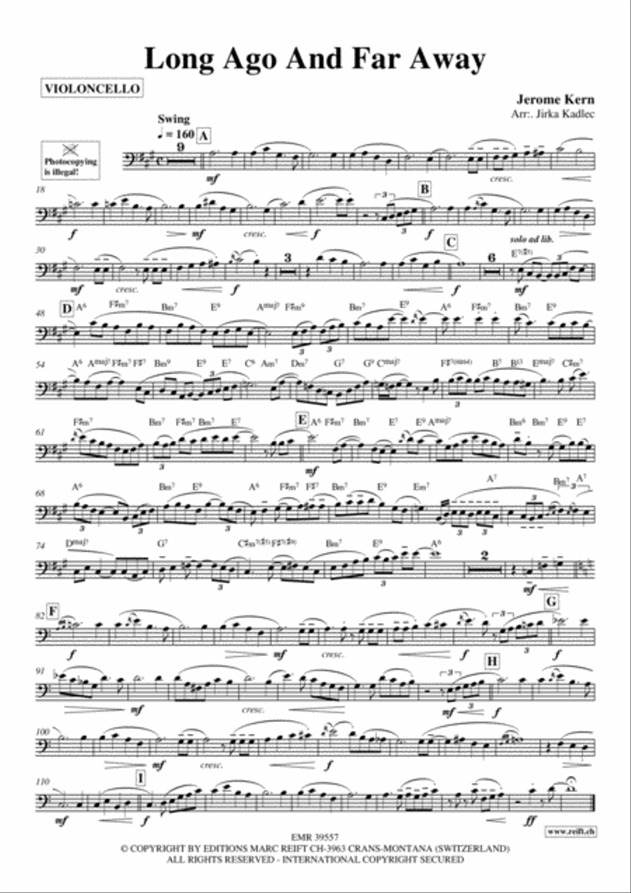 Long Ago And Far Away Piano Accompaniment scores gallery preview page 2