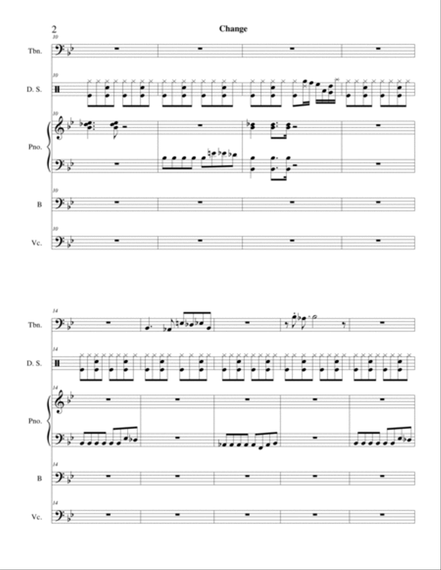 Change Change Small Ensemble scores gallery preview page 2