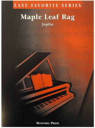 Book cover for Maple Leaf Rag Easy Favorite Piano Solo