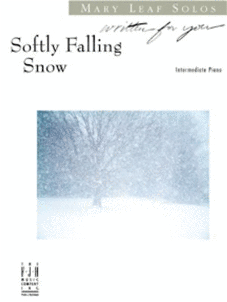 Softly Falling Snow Piano Solo scores gallery preview page 3