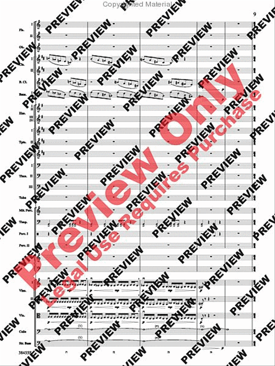 Harry Potter and the Deathly Hallows, Part 2, Suite from Full Orchestra scores gallery preview page 10