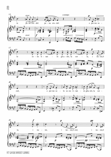 Scarlatti-Son Tutta Duolo in f sharp minor,for Voice and Piano image number null
