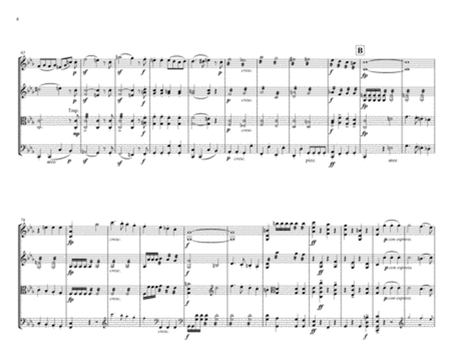 Beethoven: Piano Concerto No. 3 for string quartet and piano