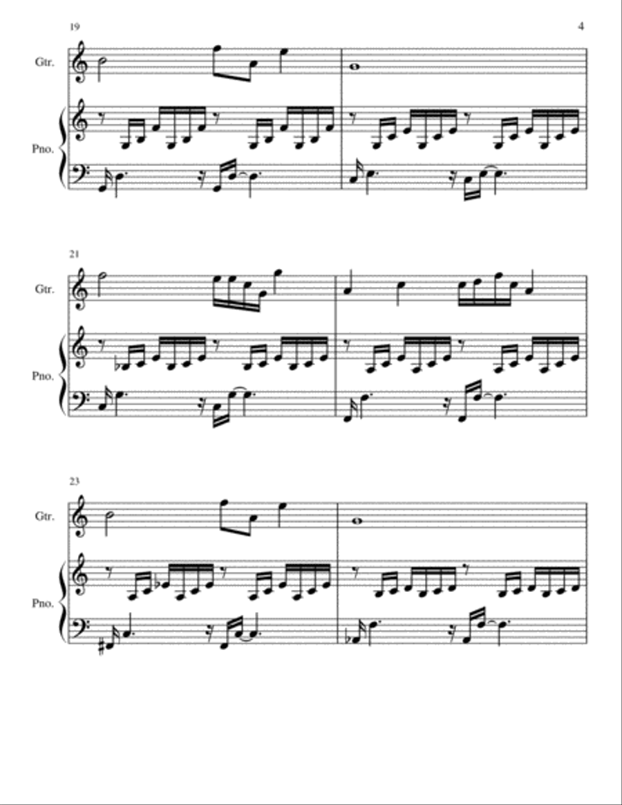 Prelude in C Small Ensemble scores gallery preview page 4