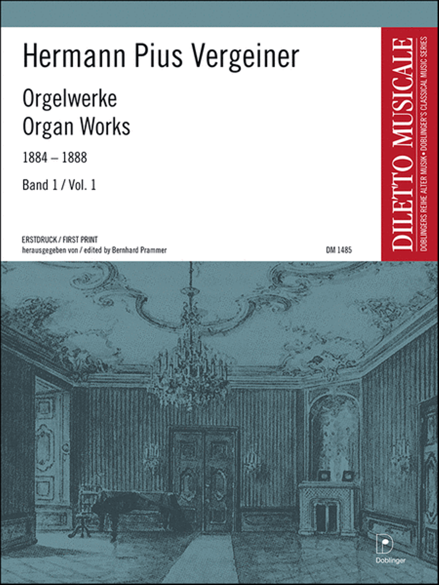 Orgelwerke 1884 - 1888 Band I Organ scores gallery preview page 1