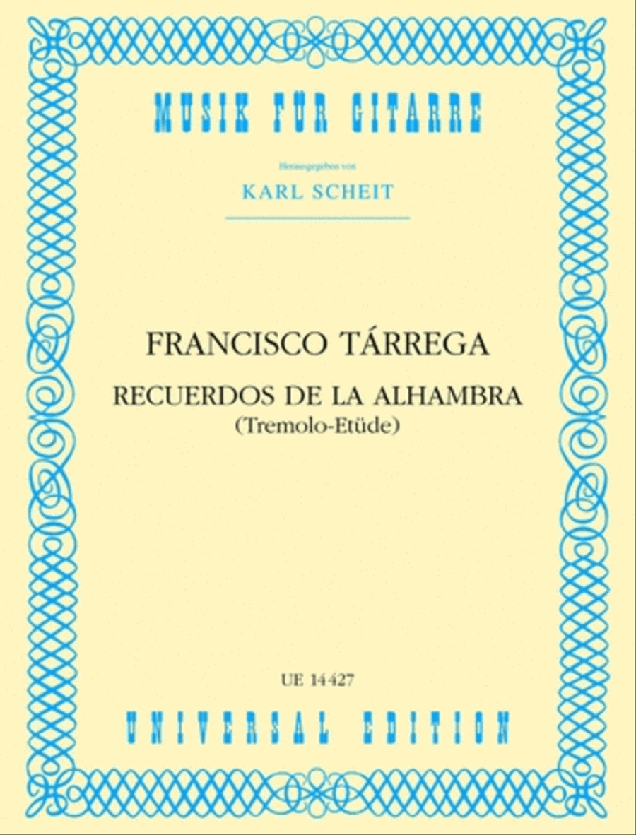 Recuerdos De La Alhambra Chamber Music scores gallery preview page 1