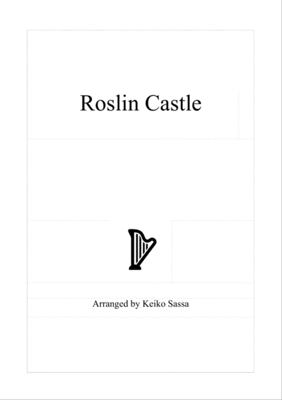 Roslin Castle Roslin Castle Celtic Harp scores gallery preview page 1