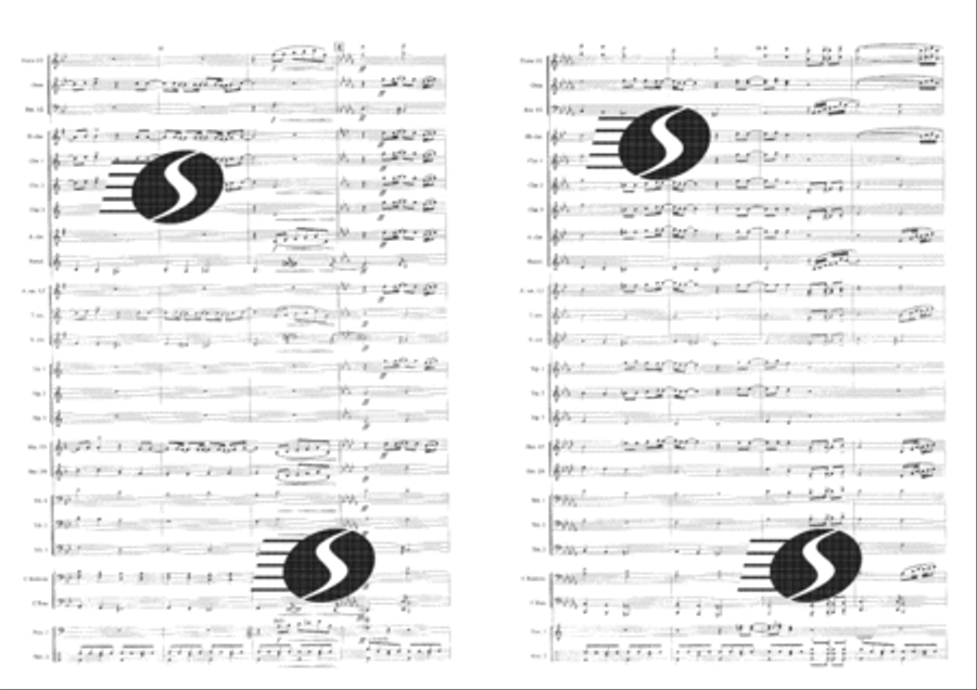 Hard to Say I'm Sorry Concert Band scores gallery preview page 8
