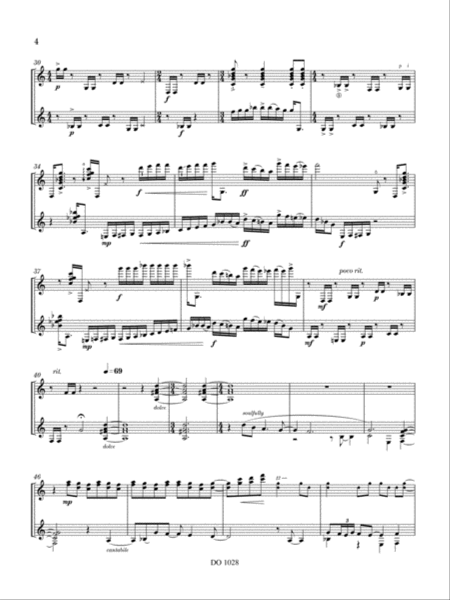 What he Said Classical Guitar scores gallery preview page 4