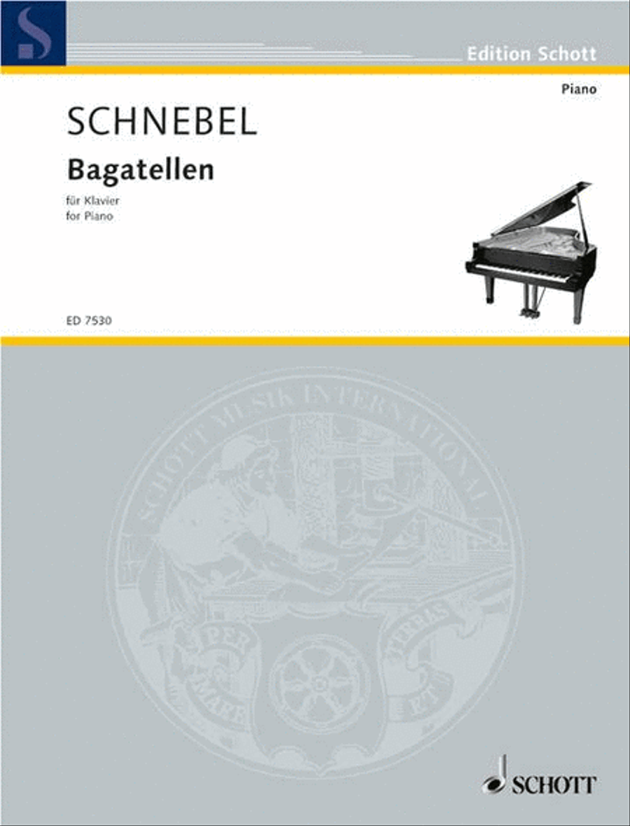 Bagatelles Bagatelles Piano Solo scores gallery preview page 1