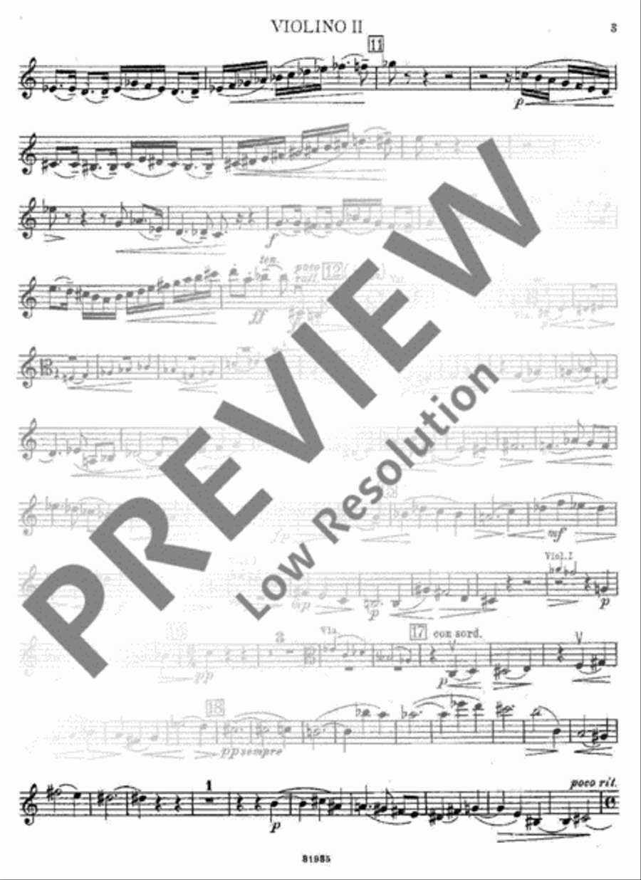 String quartet No. 3 String Quartet scores gallery preview page 14