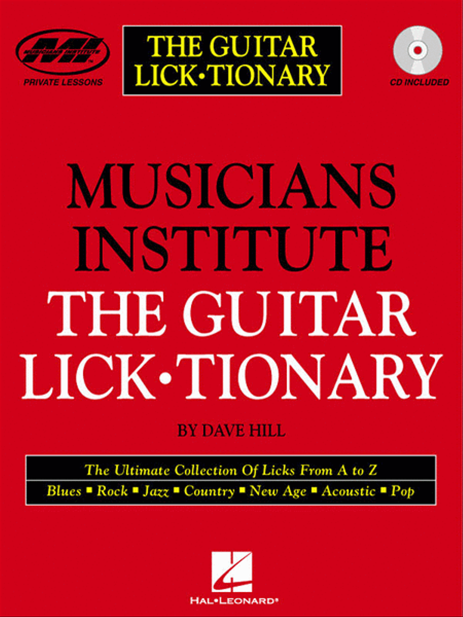 The Guitar Lick-tionary The Guitar Lick-tionary Electric Guitar scores gallery preview page 1