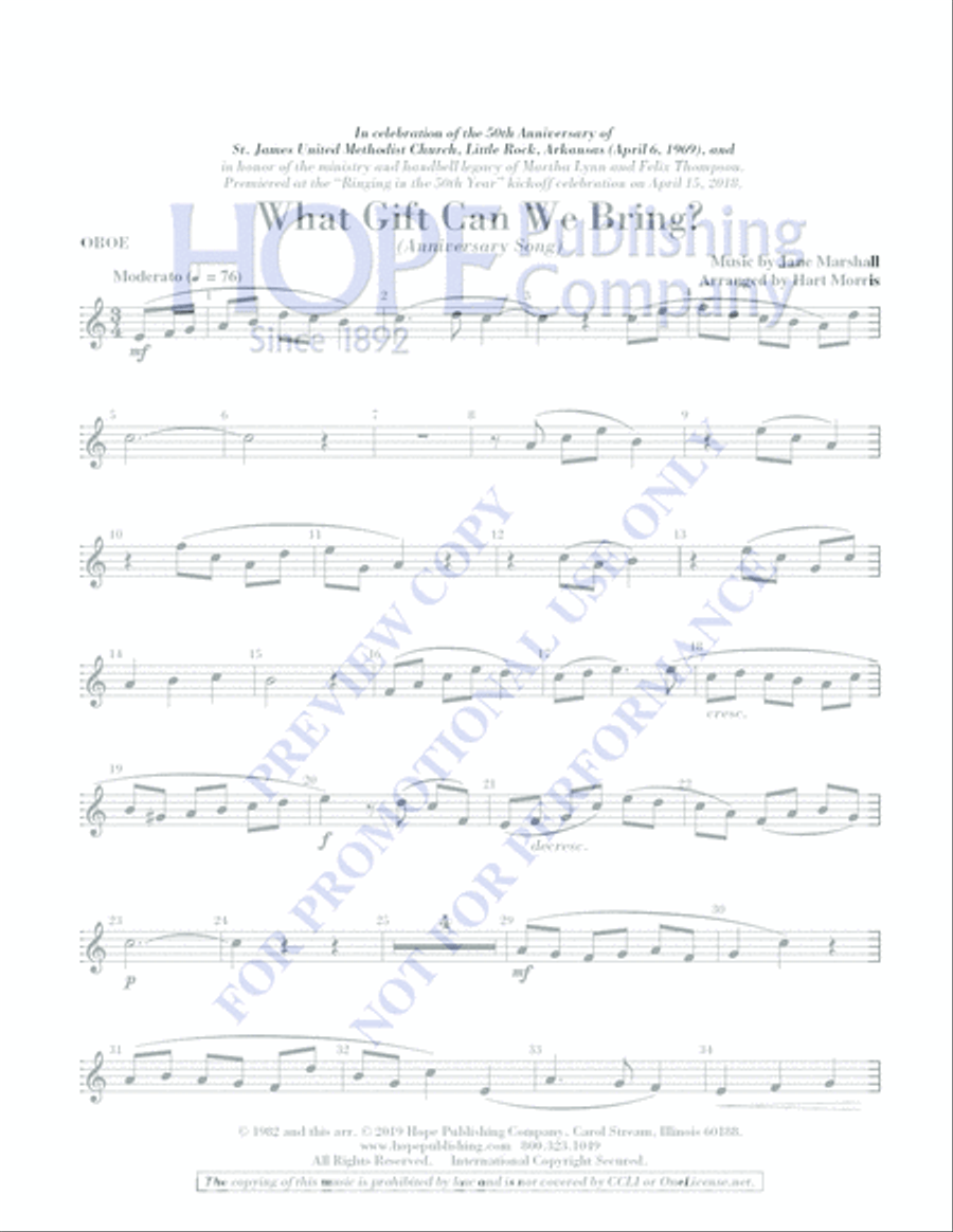 What Gift Can We Bring What Gift Can We Bring Piano scores gallery preview page 15