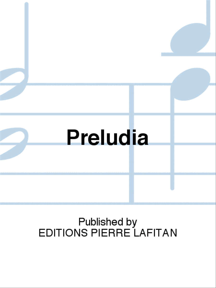 Préludia Harp scores gallery preview page 1