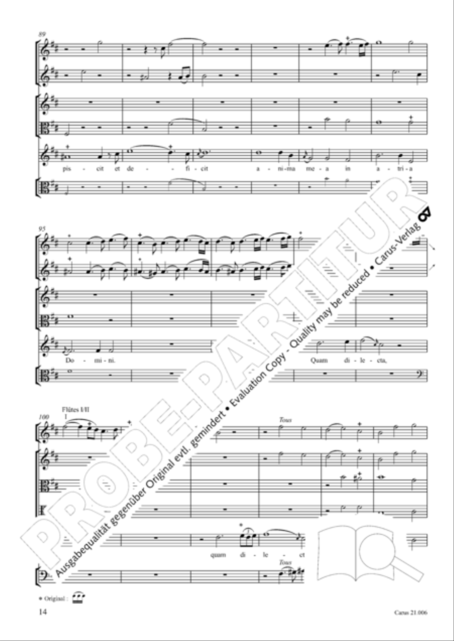 Quam dilecta tabernacula Men's Choir scores gallery preview page 15