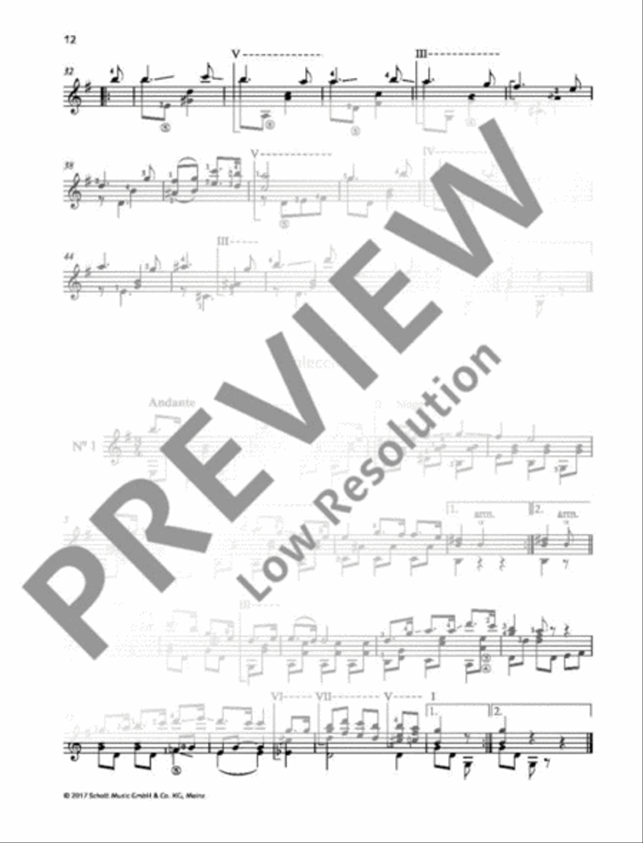 24 Estudios Guitar scores gallery preview page 13