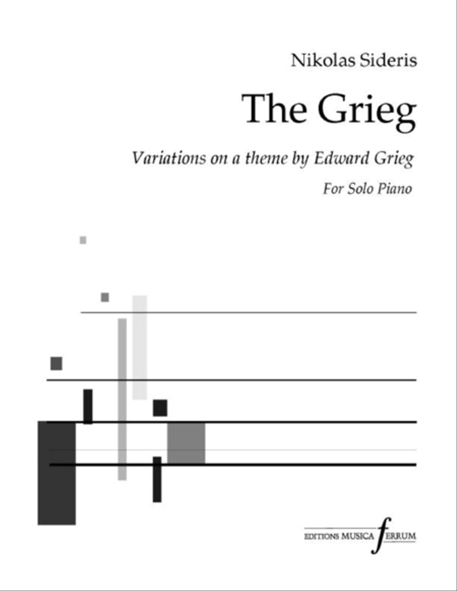 The Grieg for solo piano Piano Solo scores gallery preview page 1