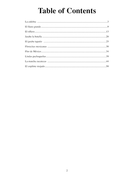 Mariachi Violin Transcriptions