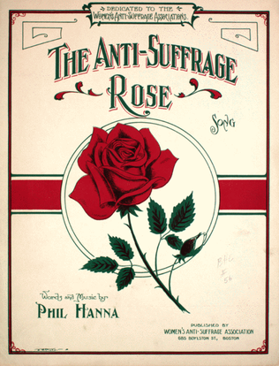 The Anti-Suffrage Rose. Song