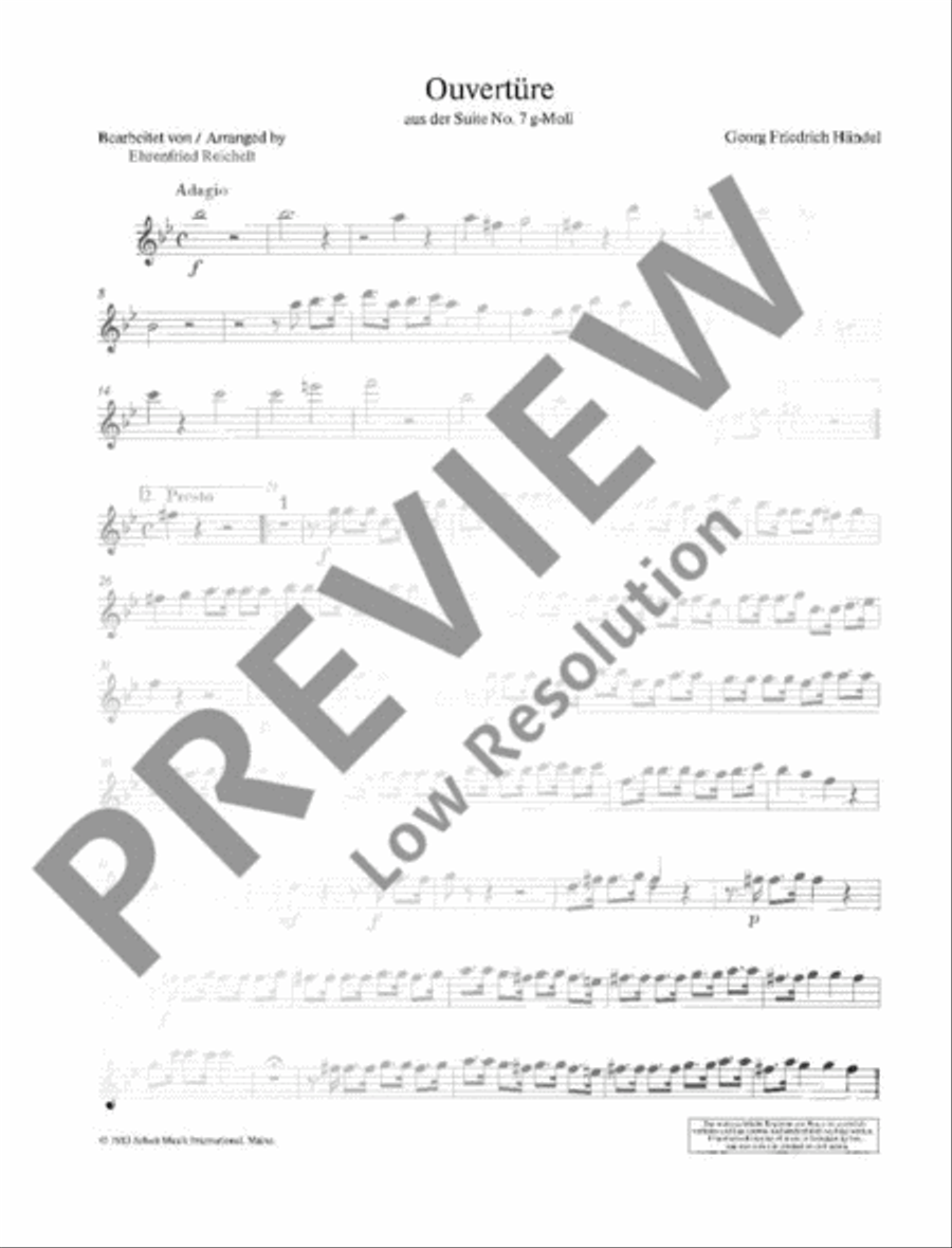Quartet movements Alto Recorder scores gallery preview page 3