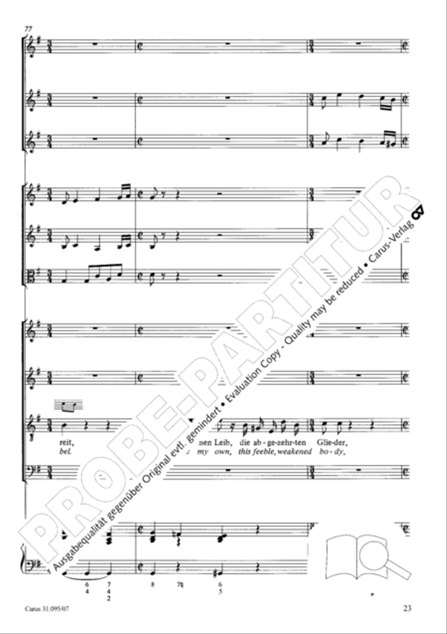 For me to live is Jesus (Christus, der ist mein Leben) STB scores gallery preview page 24