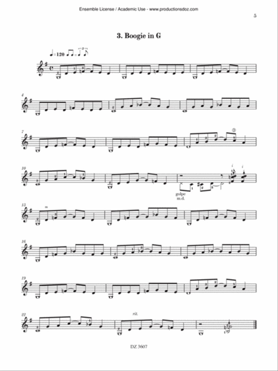 Mis primeros años Mis primeros años Classical Guitar scores gallery preview page 5