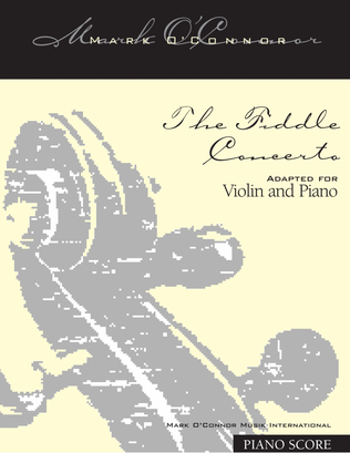 Book cover for The Fiddle Concerto (piano score – violin and piano)